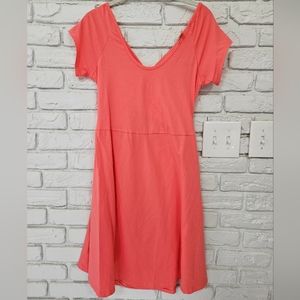 Pact NWT Fit & Flare Crossback Mini Dress (sz Large)